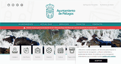 Desktop Screenshot of pielagos.es