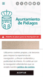 Mobile Screenshot of pielagos.es