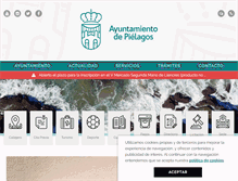 Tablet Screenshot of pielagos.es